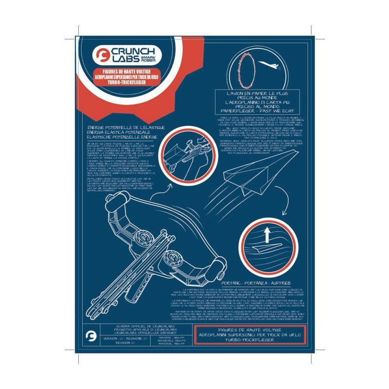 Kit scientifique - CRUNCHLABS - Lanceur d'avions - Aérodynamique - 5