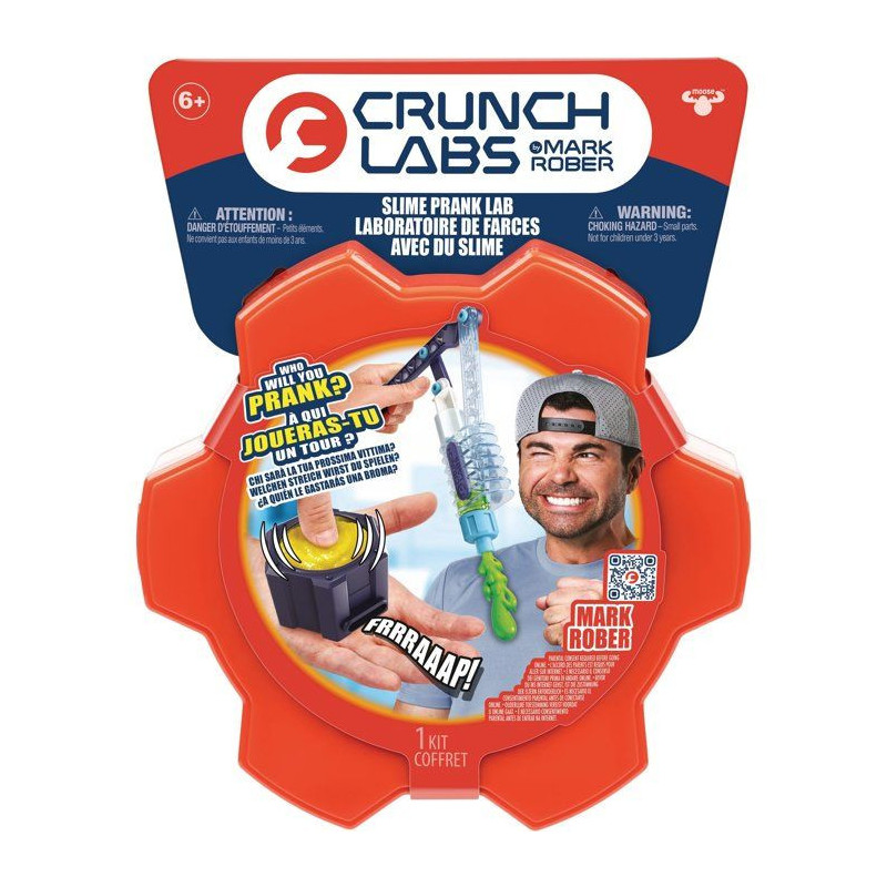 Kit slime - CRUNCHLABS - Slime Prank - Expérience sensorielle - Fun