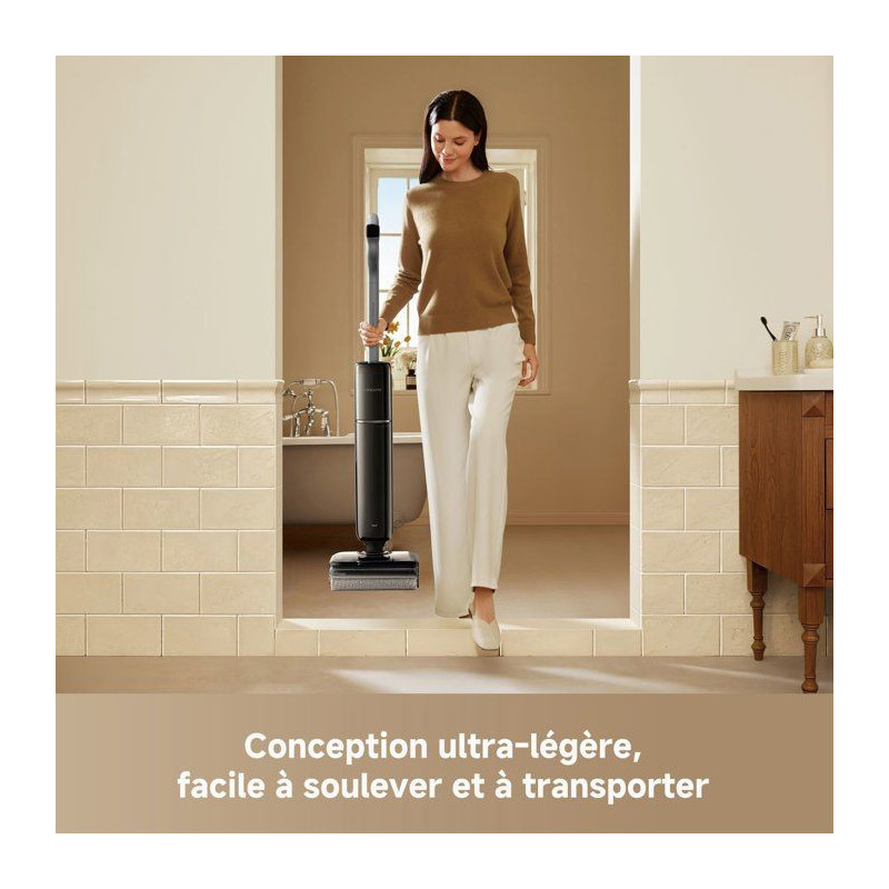 Aspirateur Laveur sans fil - DREAME T16 Pro Heat - 30 000 Pa - Nettoya