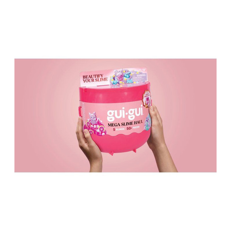 Slime - GUI GUI - Mega Fruity - Pack multiple - Accessoires - Créatio