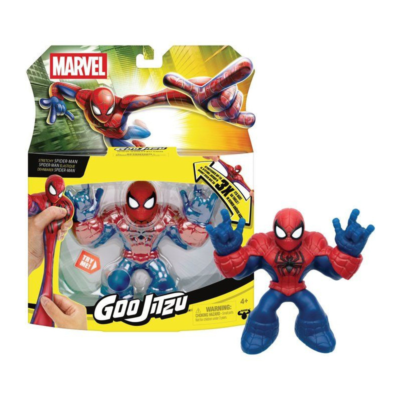 Figurine - HERoeS OF GOO JIT ZU - Spiderman Avengers - 11 cm - Extensi
