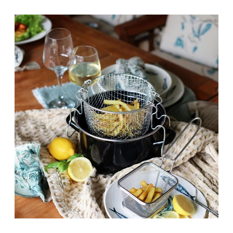 THEKITCHENETTE Fryer with lid 3645580 26cm All heat sources including