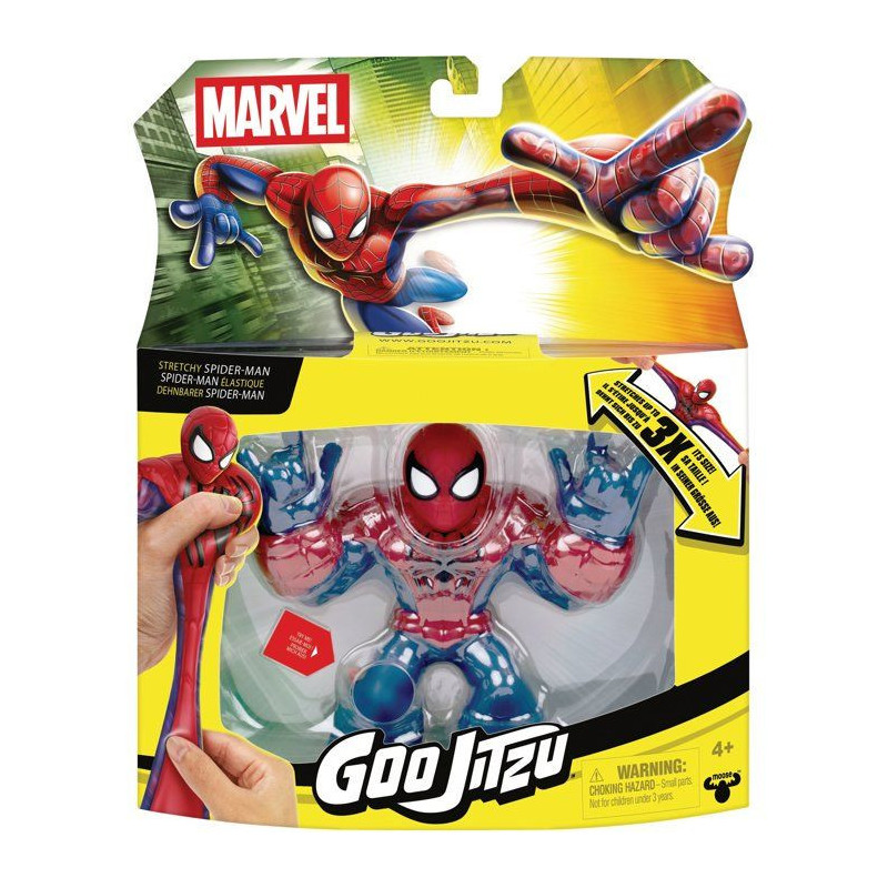 Figurine - HERoeS OF GOO JIT ZU - Spiderman Avengers - 11 cm - Extensi