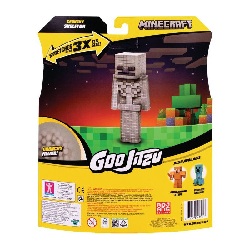 Figurine - HERoeS OF GOO JIT ZU - Skeleton - 11 cm - Extensible - Mine