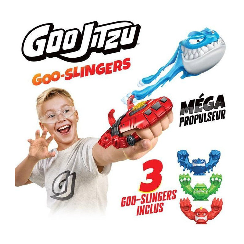 Lanceur - HERoeS OF GOO JIT ZU - Mega Lanceur Goo Slingers - Portée 3