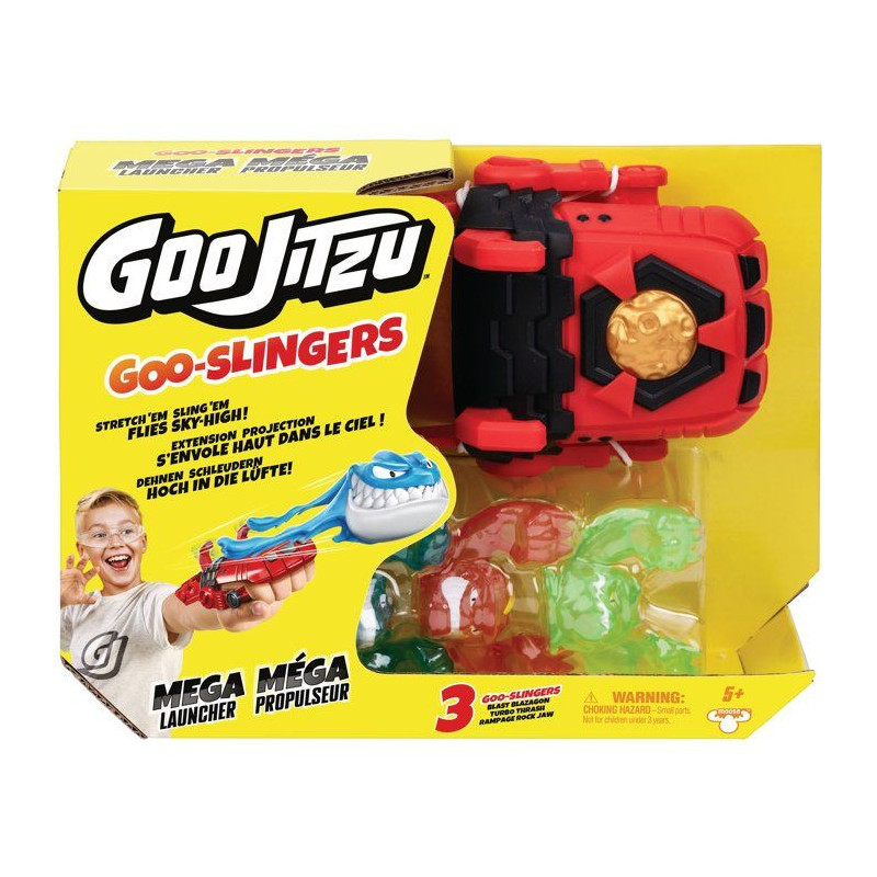 Lanceur - HERoeS OF GOO JIT ZU - Mega Lanceur Goo Slingers - Portée 3