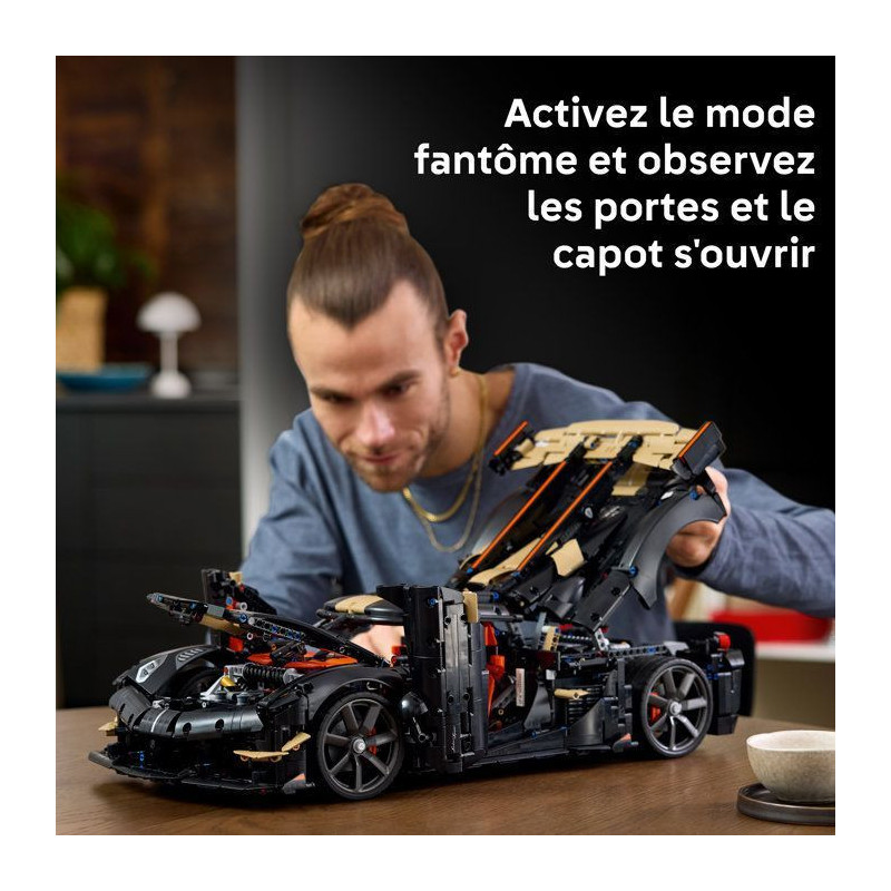LEGO Technic 42232 Megacar Sadair's Spear de Koenigsegg - Set Adulte -