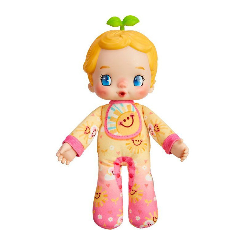 Poupée surprise - LUVIBUBS - Charlie Jaune - Bébé magique - Pot tra