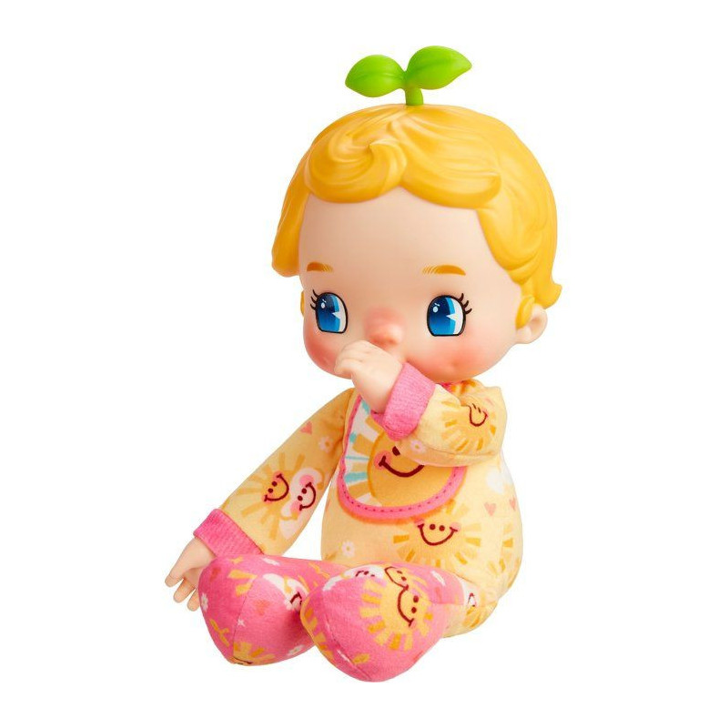 Poupée surprise - LUVIBUBS - Charlie Jaune - Bébé magique - Pot tra