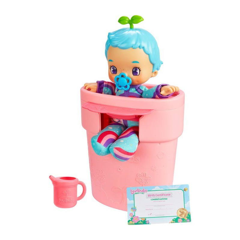 Poupée surprise - LUVIBUBS - Bella Bleu - Bébé magique - Accessoire