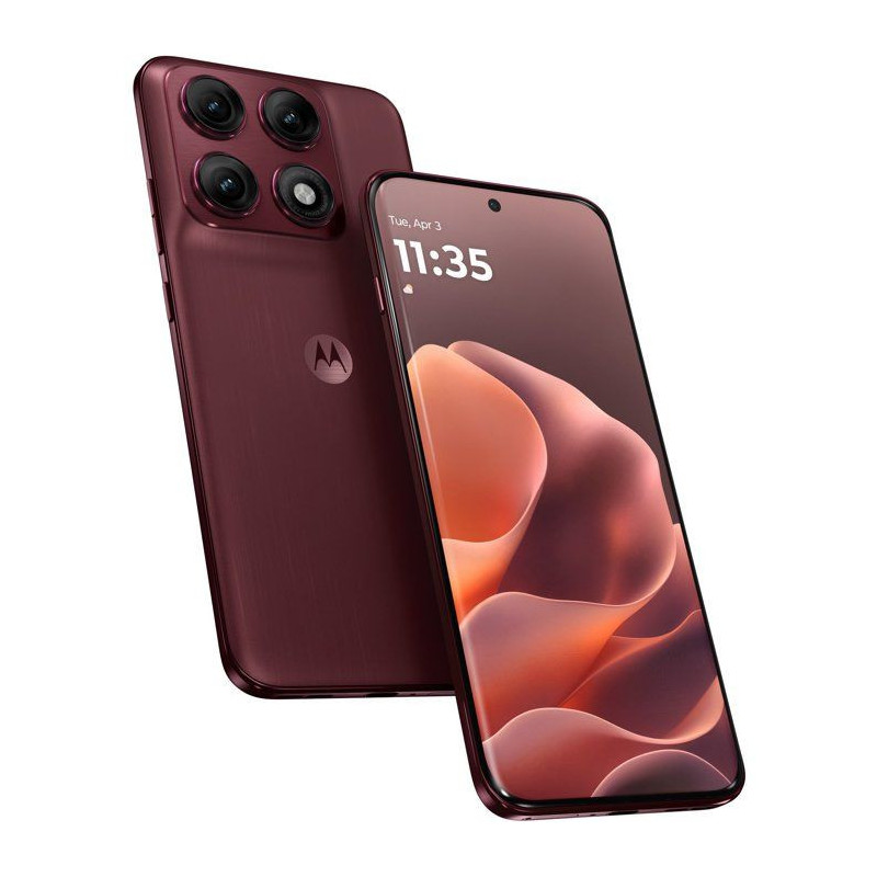 Motorola - Edge 70 Pro - 512 Go - Rouge Zinfandel