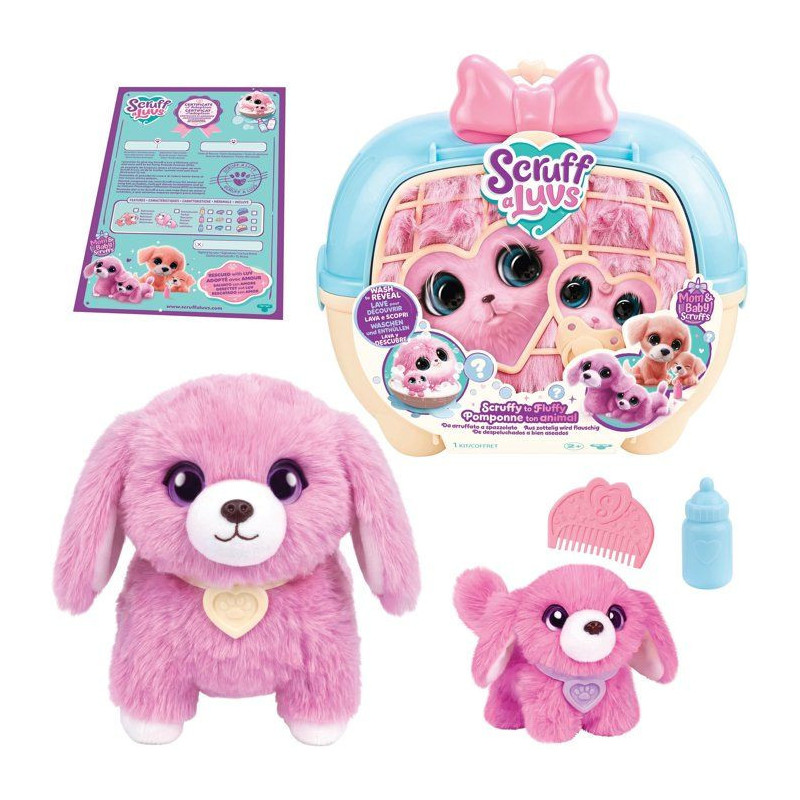 Peluche surprise - SCRUFF A LUVS - Maman et Bébé - Transformation -