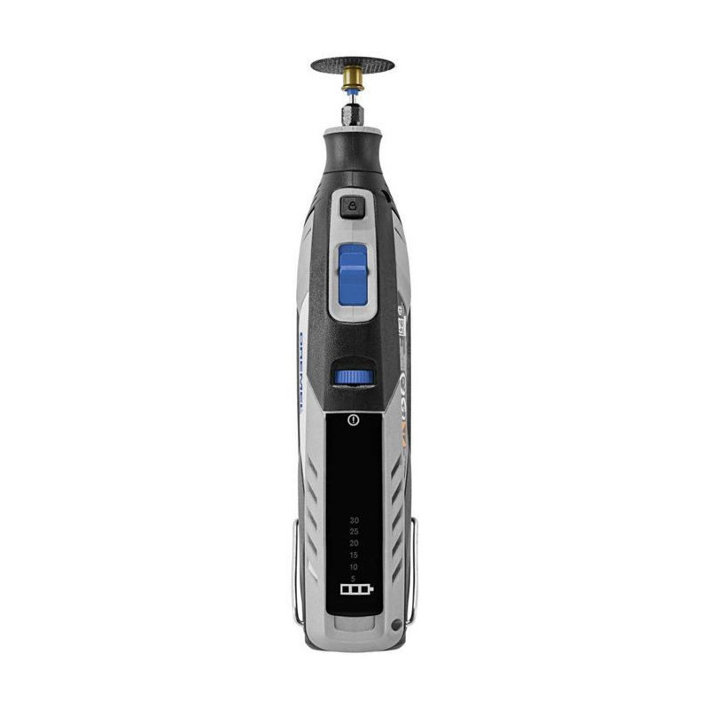 Dremel 8250 Outil Rotatif Multifonction Sans-fil 12V, 65 acc, 5 adapta