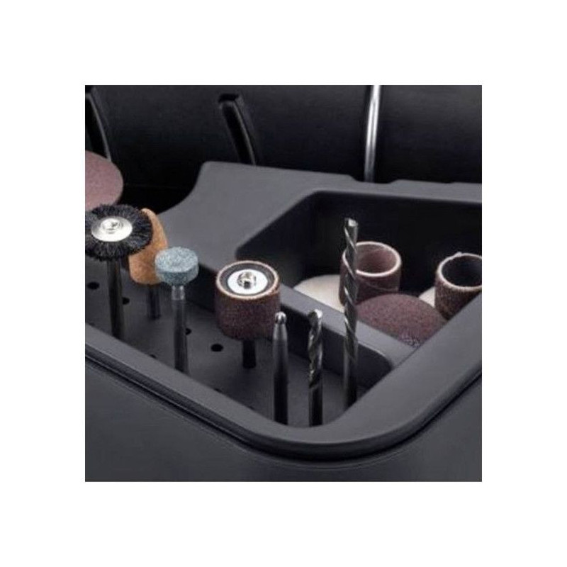 Dremel 8250 Outil Rotatif Multifonction Sans-fil 12V, 65 acc, 5 adapta