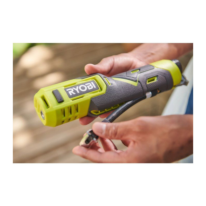 RYOBI Gonfleur 4V USB Lithium pneus vélo ballons - sans batterie ni c