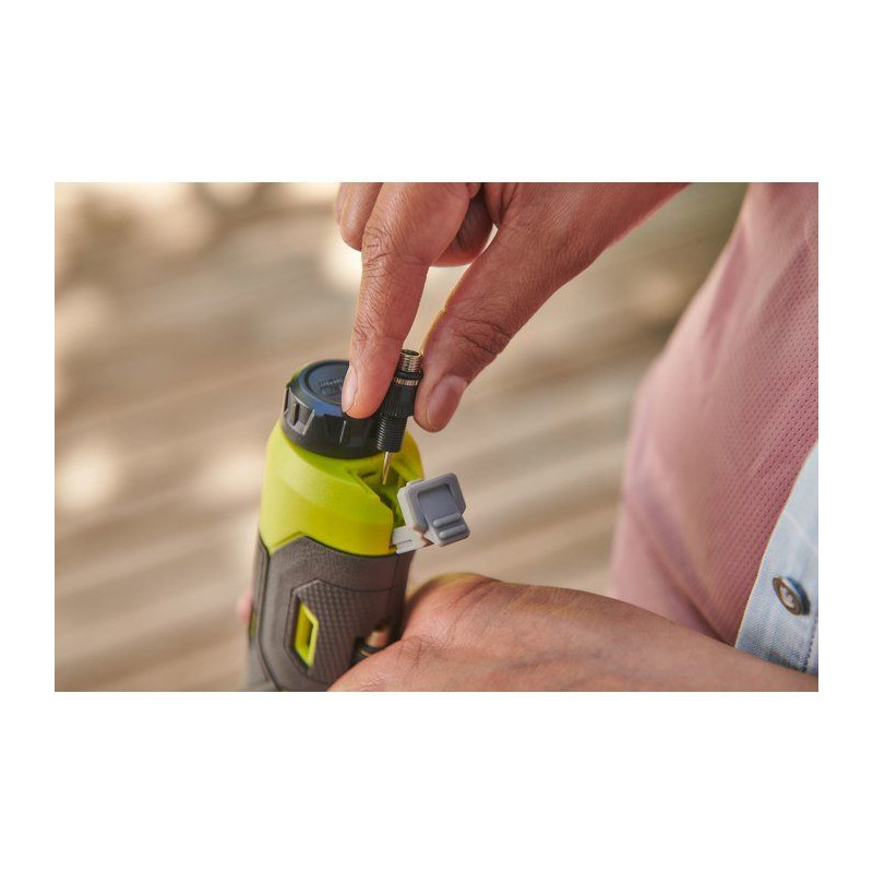 RYOBI Gonfleur 4V USB Lithium pneus vélo ballons - sans batterie ni c