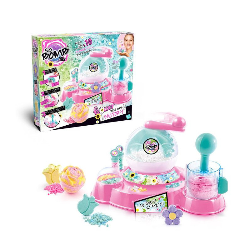 Flower Bath Bomb Factory