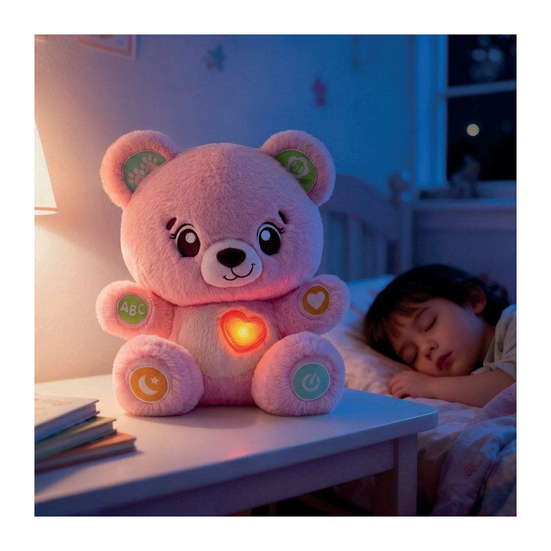 VTECH BABY - BONBON, MON OURSON a PERSONNALISER ROSE - Rose