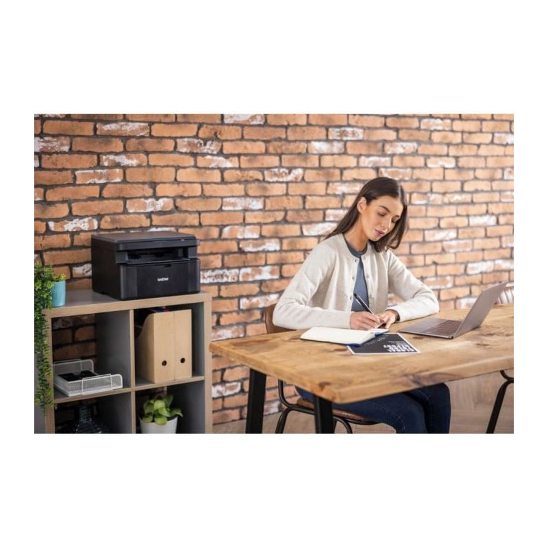 Imprimante multifonction - BROTHER - DCP-L1642W - Monochrome 3 en 1 -