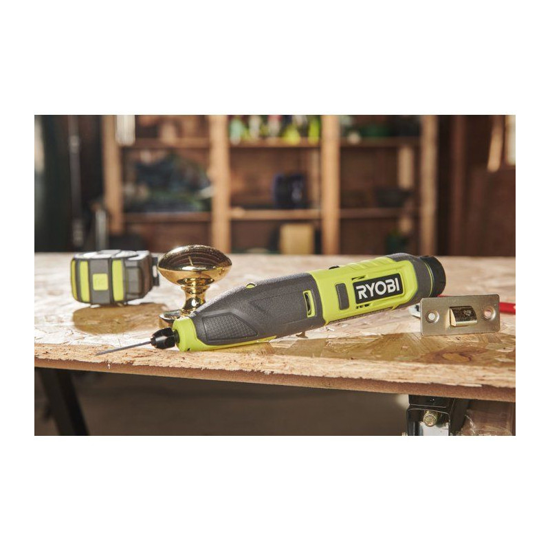 RYOBI Outil de sculpture 4V USB Lithium - batterie 2Ah + chargeur - RP