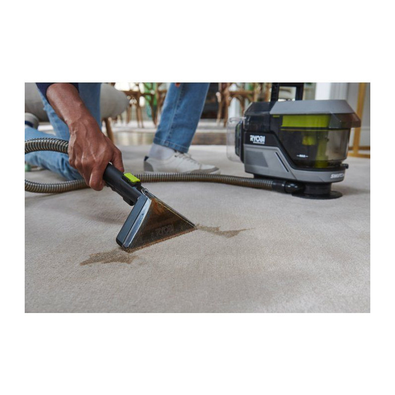 RYOBI Détacheur Brushless 18V ONE+ tissus moquettes voiture - sans ba