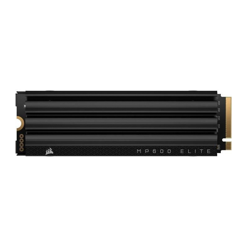 Disque SSD interne - CORSAIR - MP600 ELITE 1TB Gen4 PCIe x4 NVMe M.2 S