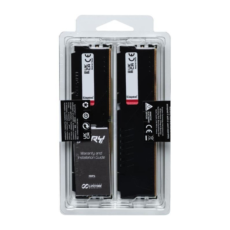 Mémoire DDR5 - KINGSTON - FURY Beast EXPO - 32 Go (2 x 16 Go) - 6000