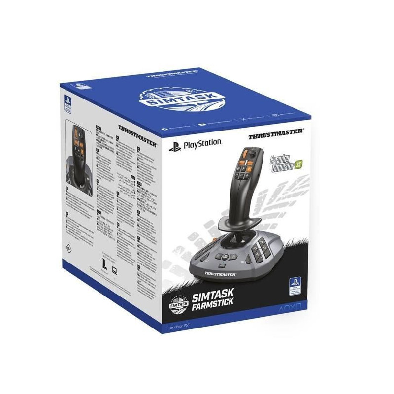 Joystick - THRUSMASTER - SimTask FarmStick - Noir/Gris