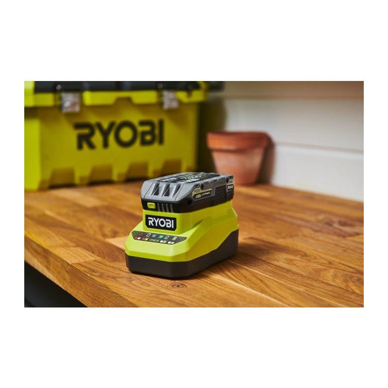 RYOBI Kit batterie 2Ah + chargeur 18V ONE+ - RC18120A-120C