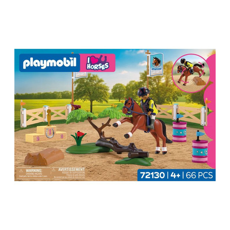 PLAYMOBIL I love horses 72130 Concours de cheval