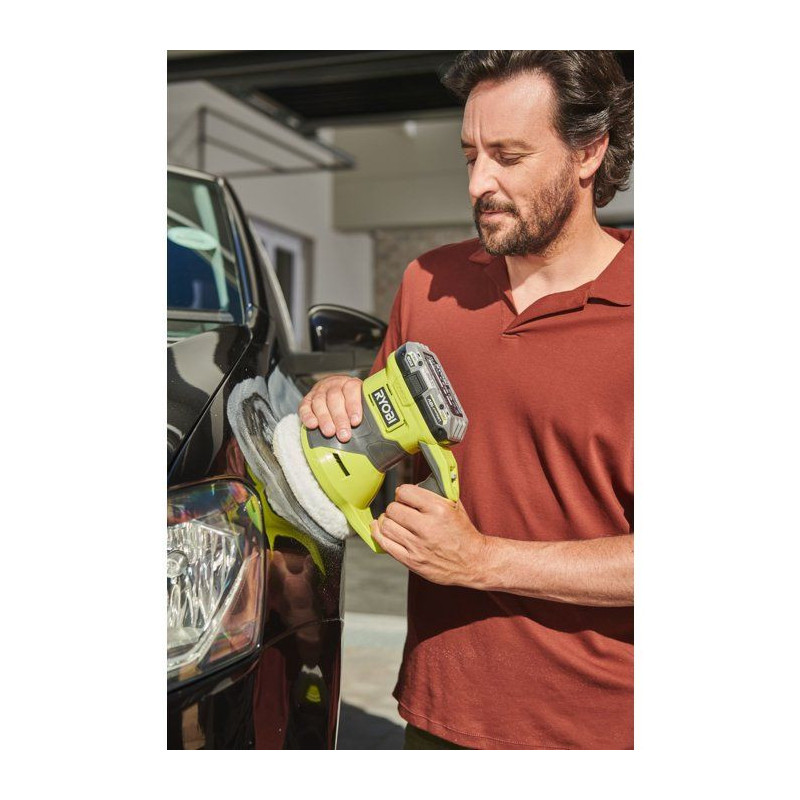 RYOBI Polisseuse 18V ONE+ voiture moto bateau - sans batterie ni charg