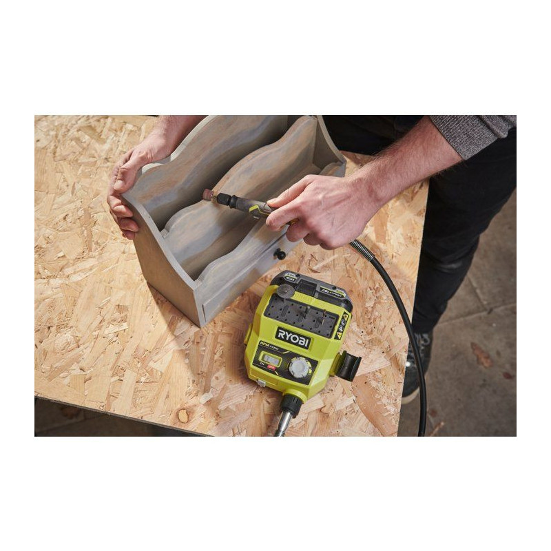RYOBI Mini-outil 18V ONE+ gravure et ponçage - sans batterie ni charg