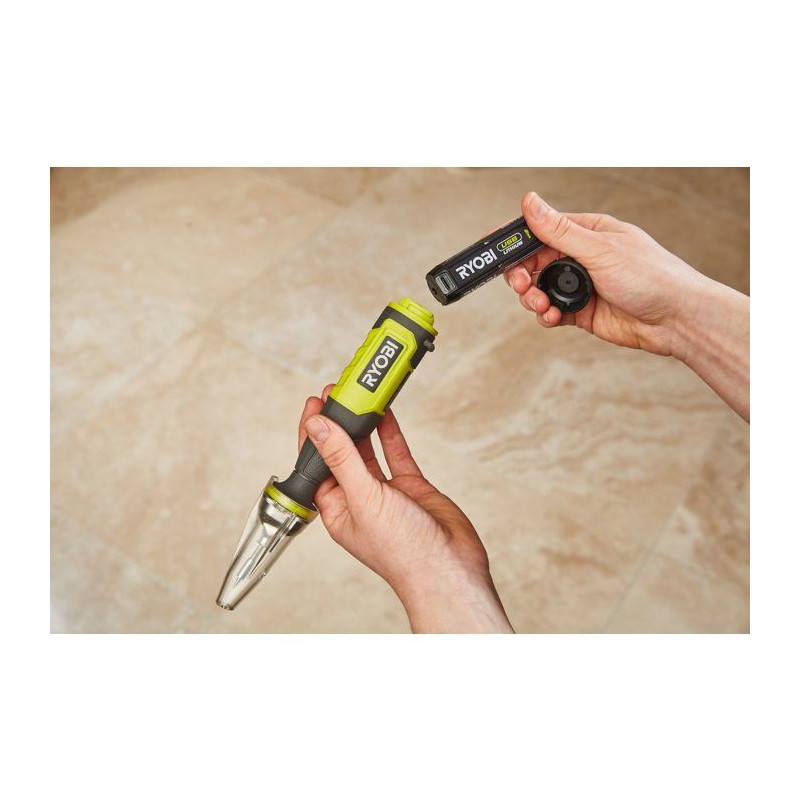 RYOBI Fer à souder 4V USB Lithium - batterie 2Ah + chargeur - RSI4-12