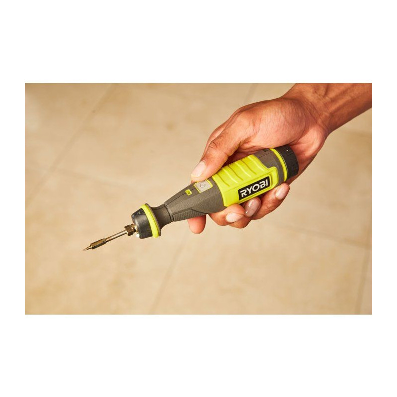 RYOBI Fer à souder 4V USB Lithium - batterie 2Ah + chargeur - RSI4-12