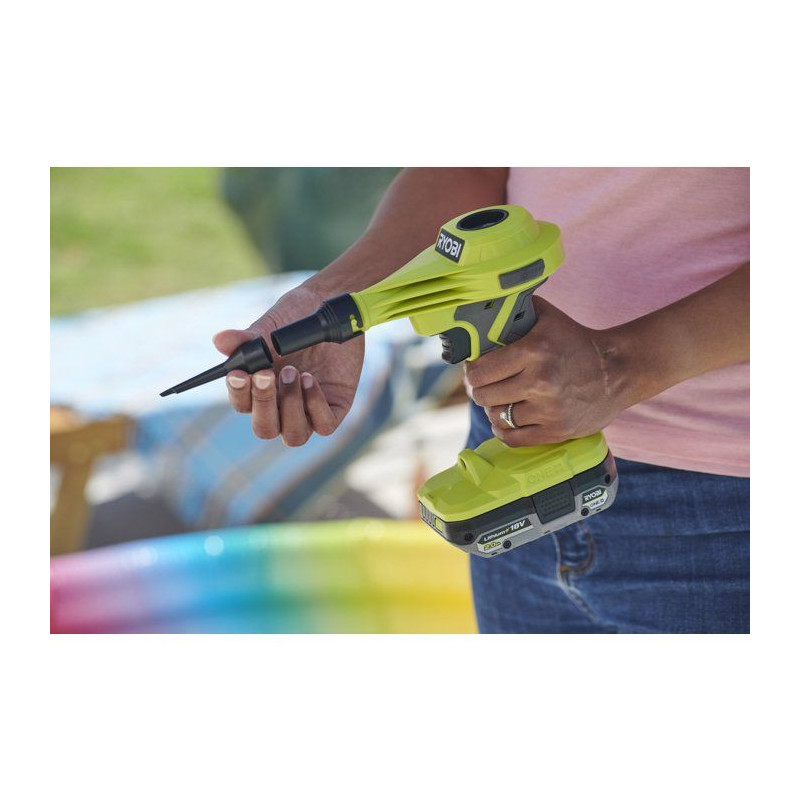 RYOBI Gonfleur 18V ONE+ matelas et bouées - sans batterie ni chargeur