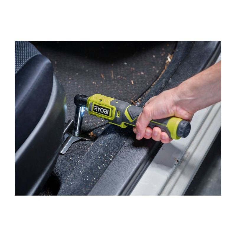 RYOBI Clé à cliquet 4V USB Lithium mécanique - sans batterie ni cha
