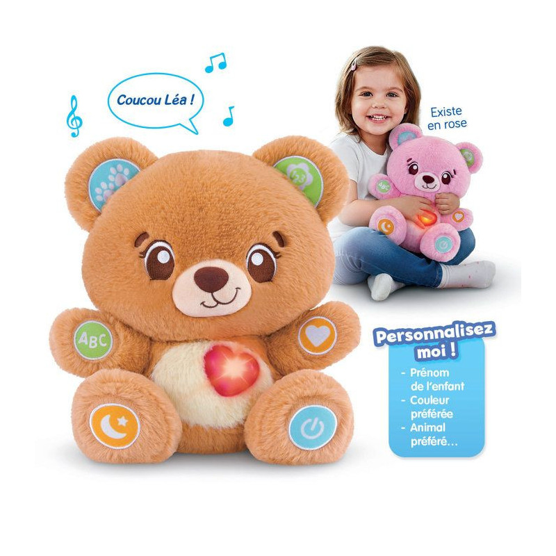VTECH BABY - BONBON, MON OURSON a PERSONNALISER - Multicolore