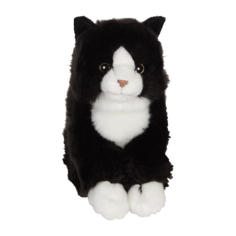 Plush - Gipsy Toys - Mimiz Cat - 28cm - Black/White