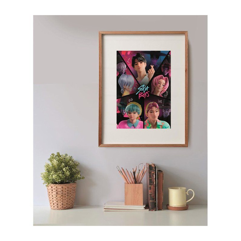 Clementoni - K-Pop Demon Hunters - Puzzle 500 Pieces - Puzzle enfant -