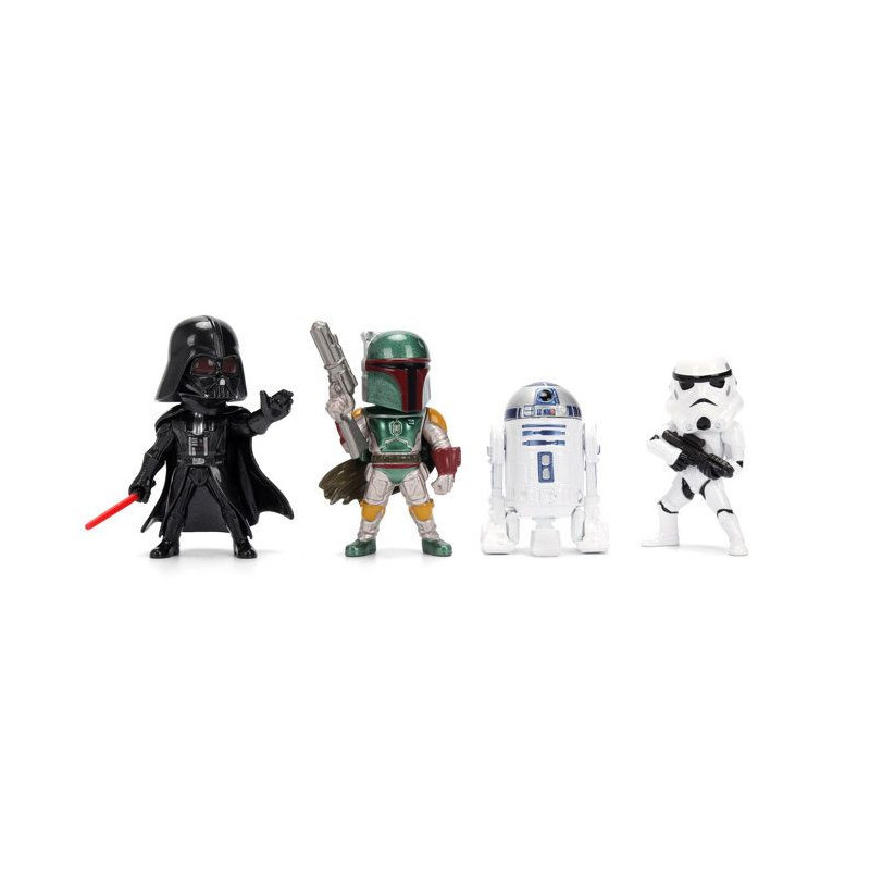 Jada - Figurines Star Wars - 6cm - Set 4 pieces