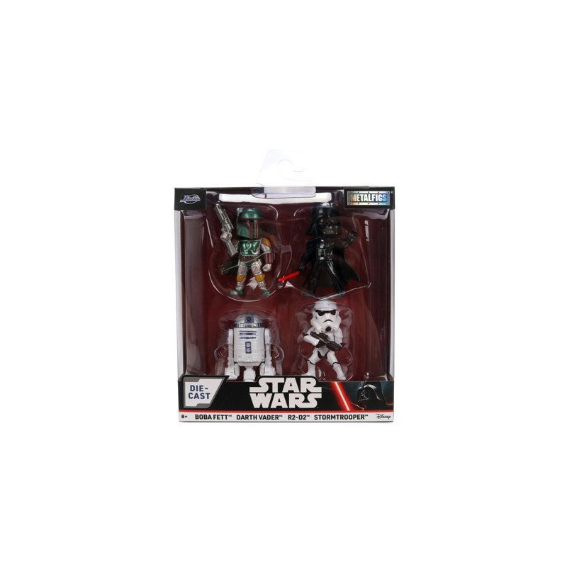 Jada - Figurines Star Wars - 6cm - Set 4 pieces