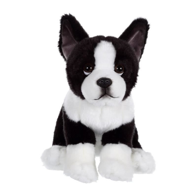 French Bulldog Plush Dog - GIPSY TOYS - Sitting, 25 cm