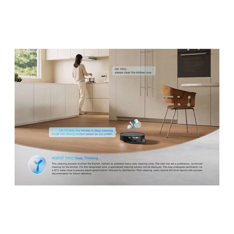 Robot aspirateur laveur - ECOVACS - DEEBOT T90 PRO OMNI - PowerBoost -