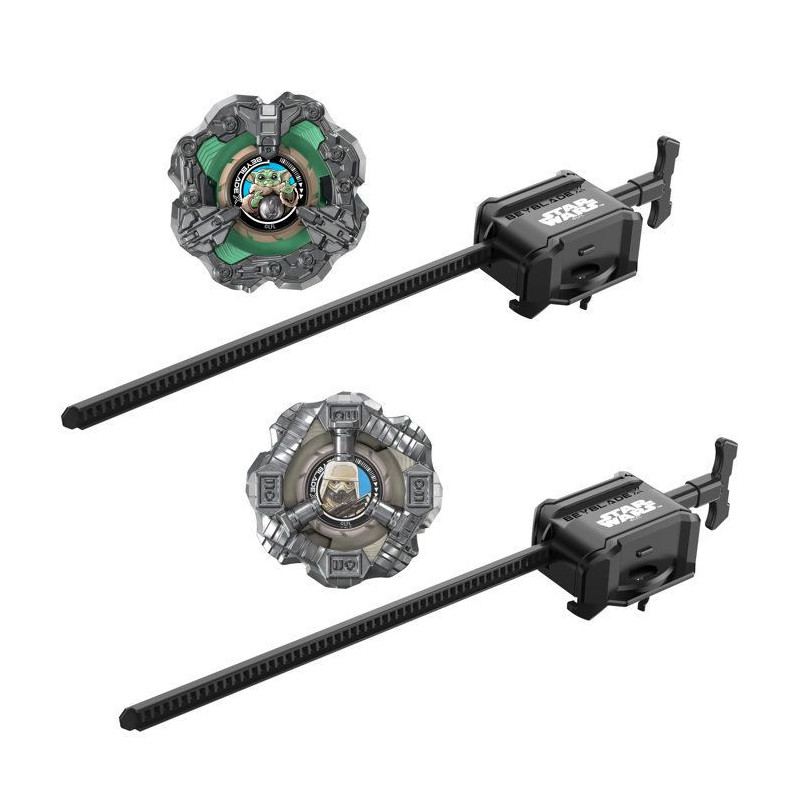 Beyblade X Star Wars Collab, Grogu vs. Snowtrooper, 2 toupies de comp