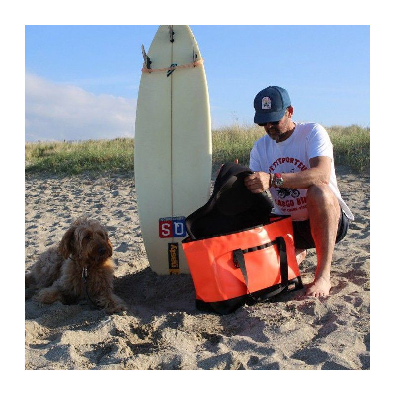 Sac fourre-tout étanche - HPA - Megatote - 50 L - Orange - Étanche