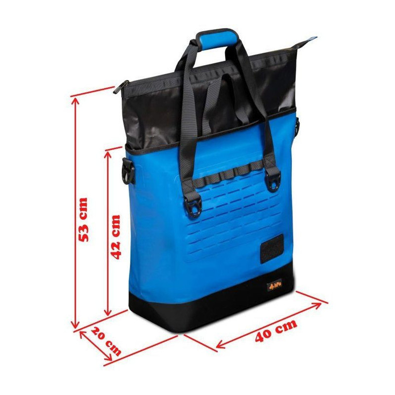 Sac fourre-tout étanche - HPA - Dry Tote - 30/40 L - Bleu - Étanche