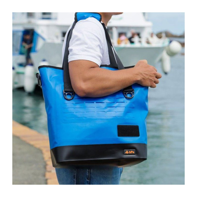 Sac fourre-tout étanche - HPA - Dry Tote - 30/40 L - Bleu - Étanche
