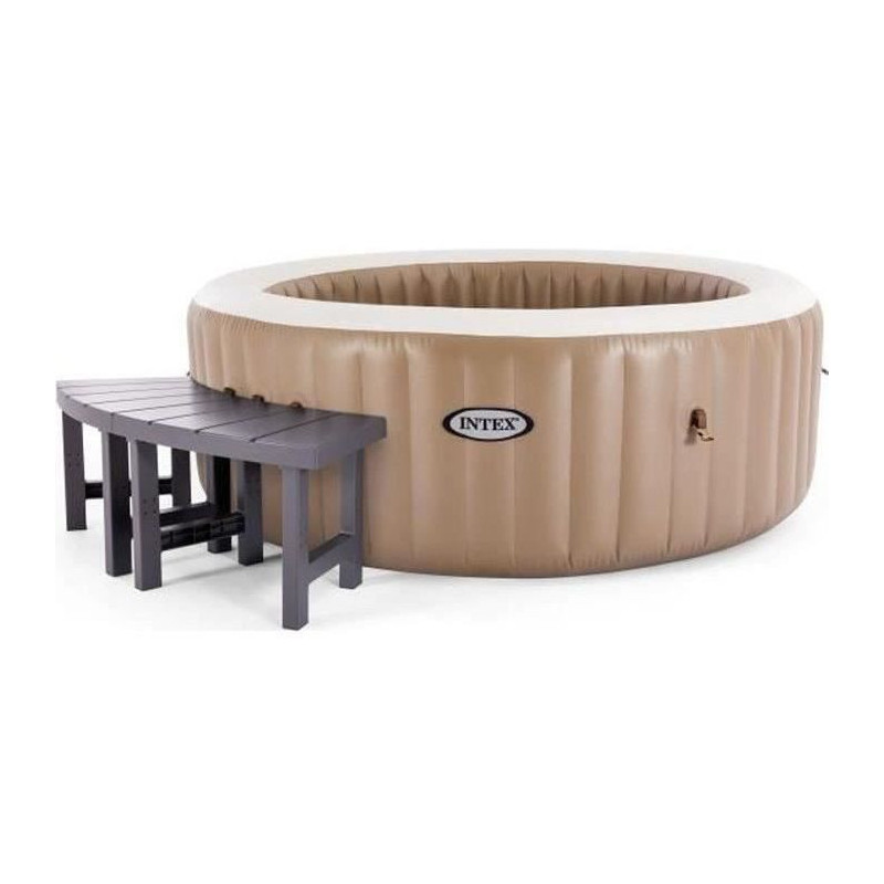 Entourage de spa 4 places rond - INTEX - Pack 2 pièces medium - Lége