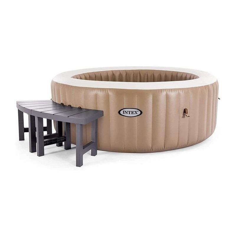 Entourage de spa 4 places rond - INTEX - Pack 2 pièces medium - Lége