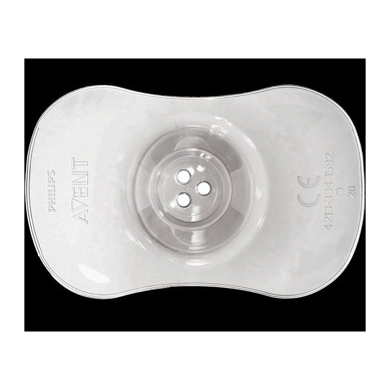 PHILIPS AVENT SCF153/03 Lot de 2 Protèges mamelons - Taille moyen